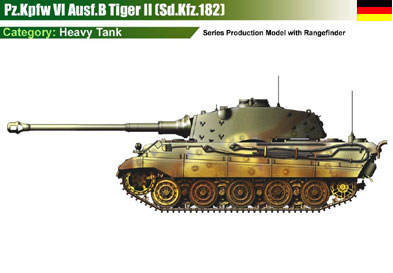 Germany Pz.Kpfw VI Ausf.B Tiger II (Sd.Kfz.182) w/Rangefinder