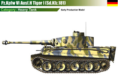 Germany Pz.Kpfw VI Ausf.H Tiger 1 (Sd.Kfz.181) (early)-2
