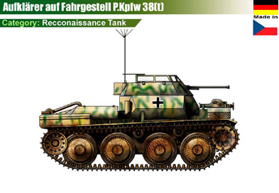 Germany Aufklarer auf Fahrgestell Pz.Kpfw 38(t)