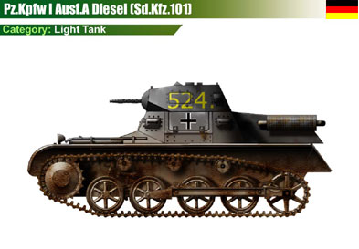 Germany Pz.Kpfw I Ausf.A/Diesel