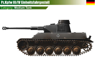 Germany Pz.Kpfw III/IV Einheitsfahrgestell