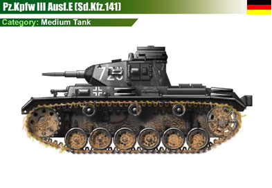 Germany Pz.Kpfw III Ausf.E-1