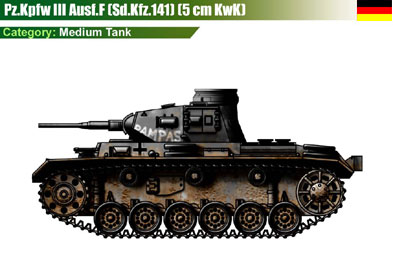 Germany Pz.Kpfw III Ausf.F-50mm-2