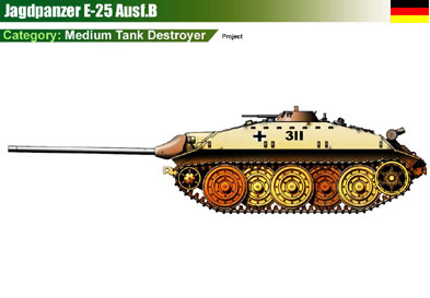 Germany Jagdpanzer E-25 Ausf.B