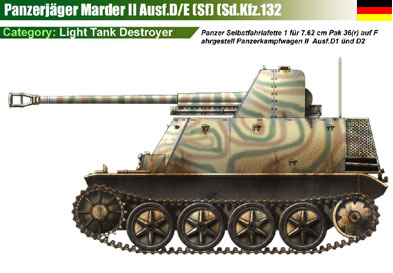 Germany Marder II Ausf.D/E (Sf)