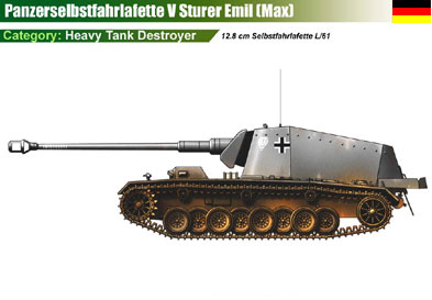 Germany Panzerselbstfahrlafette V Sturer Emil (Max)