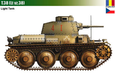 Romania T-38 (Lt vz.38)