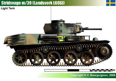 Sweden Stridsvagn m/39
