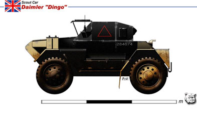 UK Daimler Dingo width=