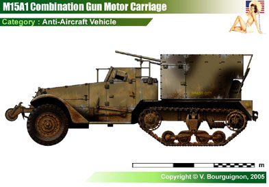 USA M15A1 Combination GMC