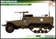 USA World War 2 M9A1 Halftrack Car printed gifts, mugs, mousemat, coasters, phone & tablet covers