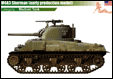 USA World War 2 M4A3 Sherman (early) printed gifts, mugs, mousemat, coasters, phone & tablet covers