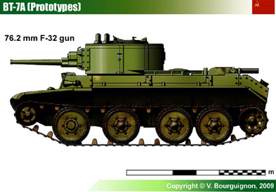 USSR BT-7A Prototype-2