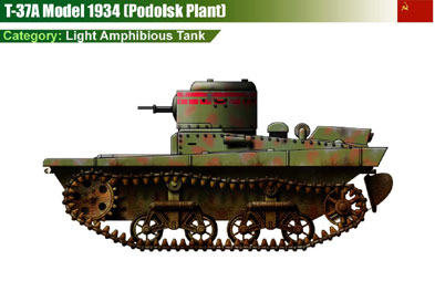 USSR T-37A (1934)(Podolsk)